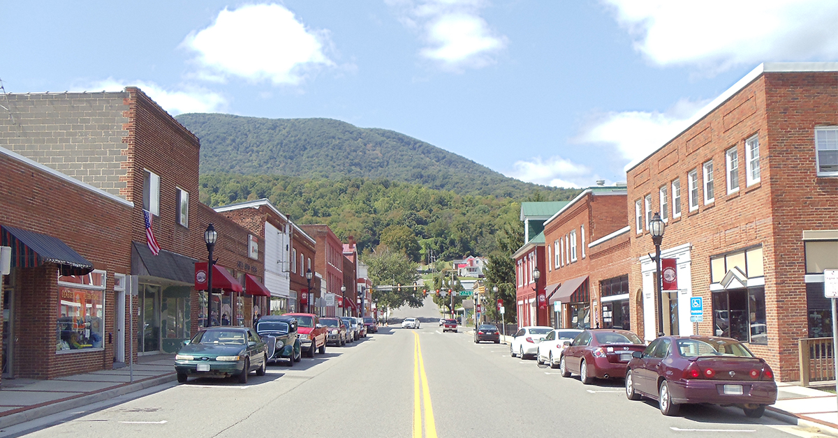Pearisburg Named One of Virginia’s Picturesque Mountain Towns