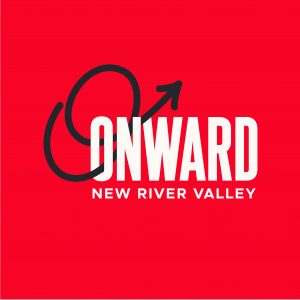 Onward New River Valley red logo