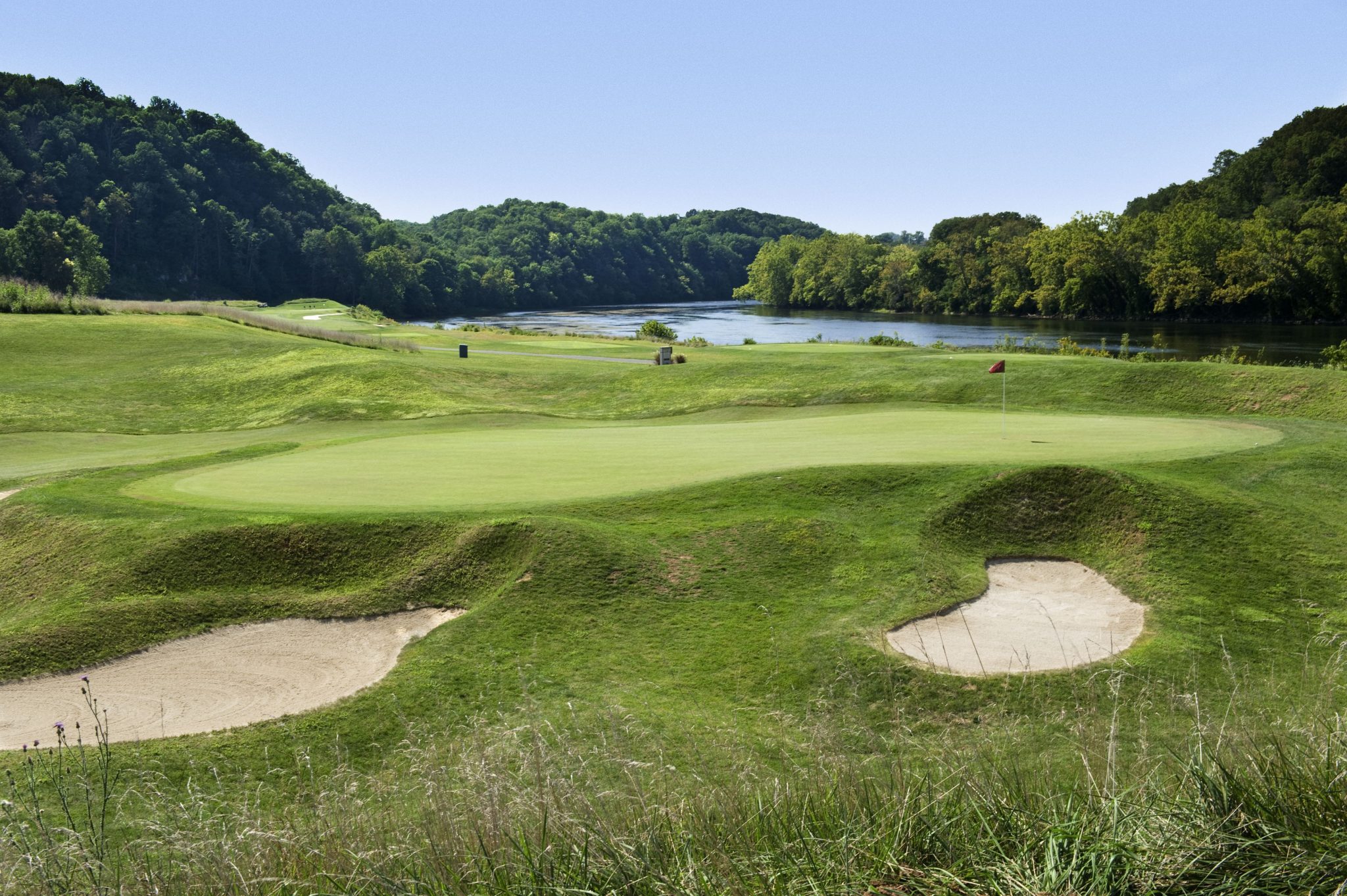 Pete Dye River Golf Course Virginia's New River Valley