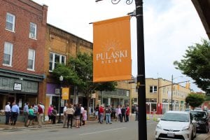 Downtown Pulaski, VA Street Sign