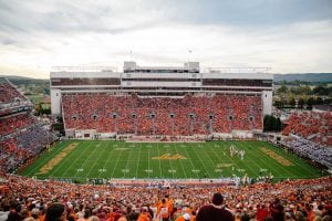 Virginia Tech Football Entrance