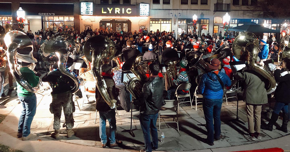 Downtown Blacksburg Holiday Parade Concert Virginia's New River Valley