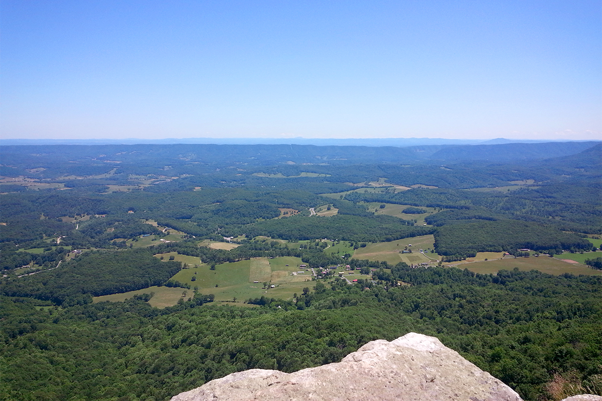 Outdoors in the NRV Angels Rest | Virginia's New River Valley