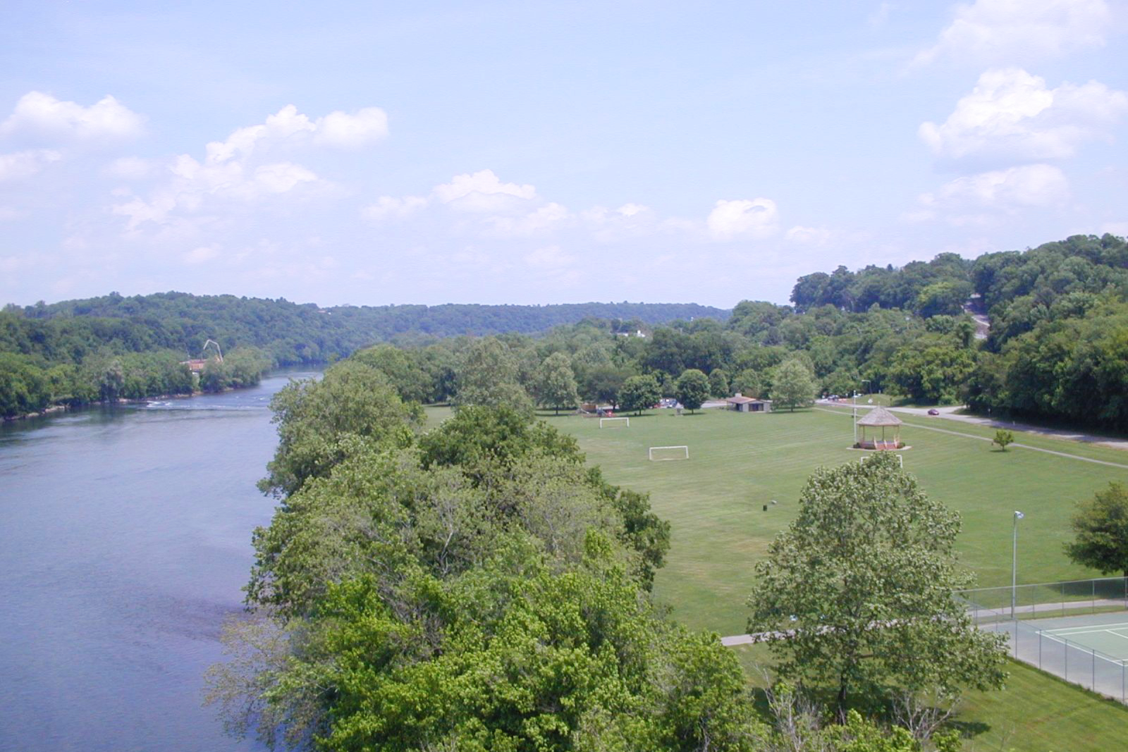 Bisset Park in the City of Radford, VA