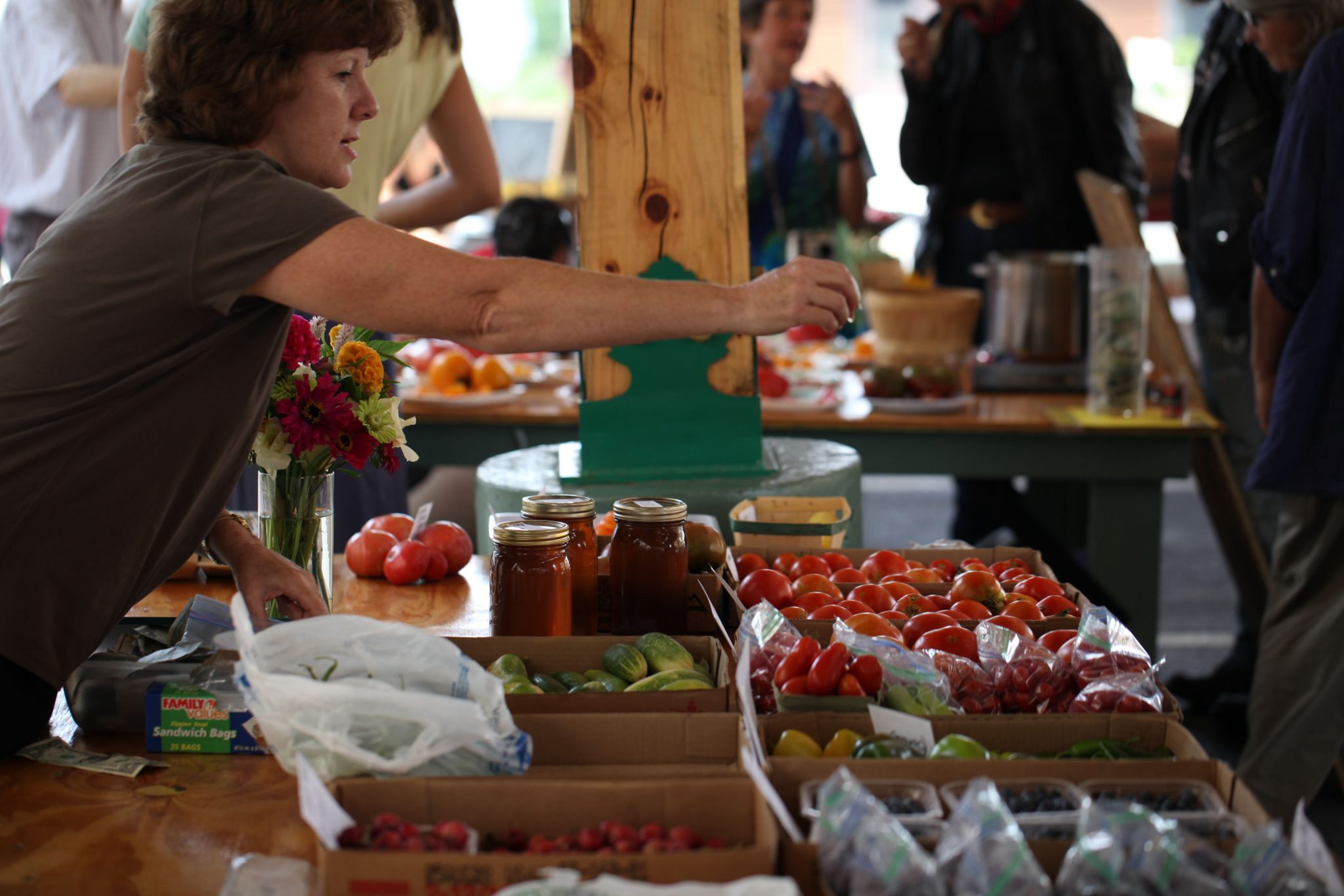 Farmers Market in Floyd County Virginia