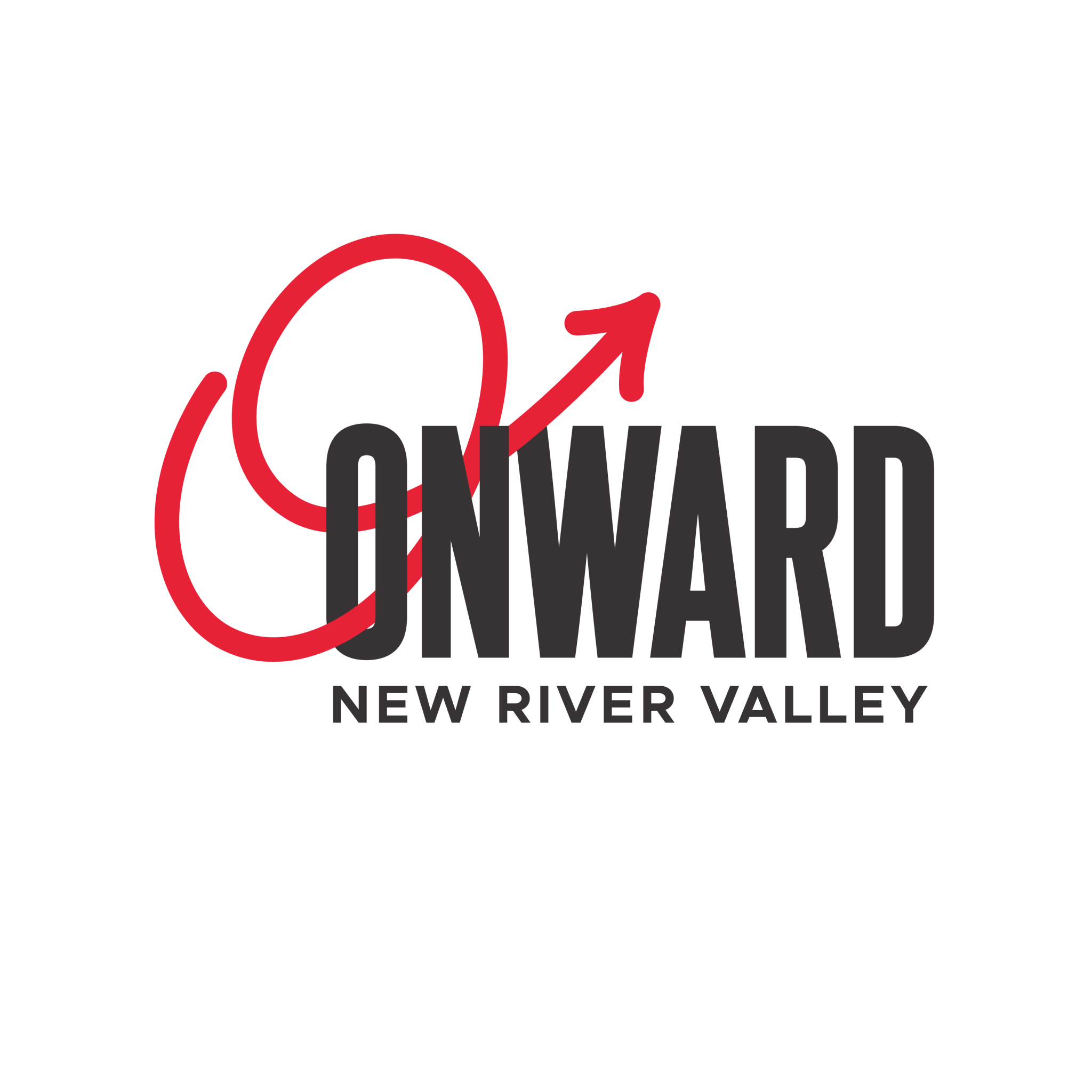 Onward New River Valley new logo