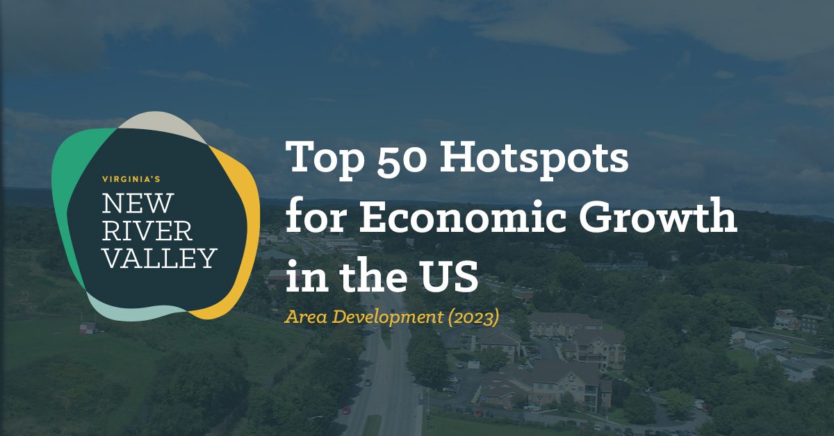 01092024 NRV Top 50 Metro Area Hotspot for Economic Growth in US