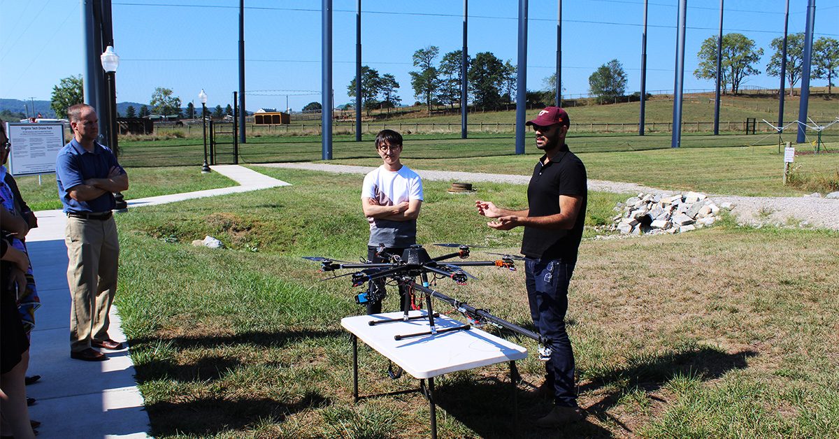 08112023 FAA Conducts Drone Flight Test at Virginia Tech