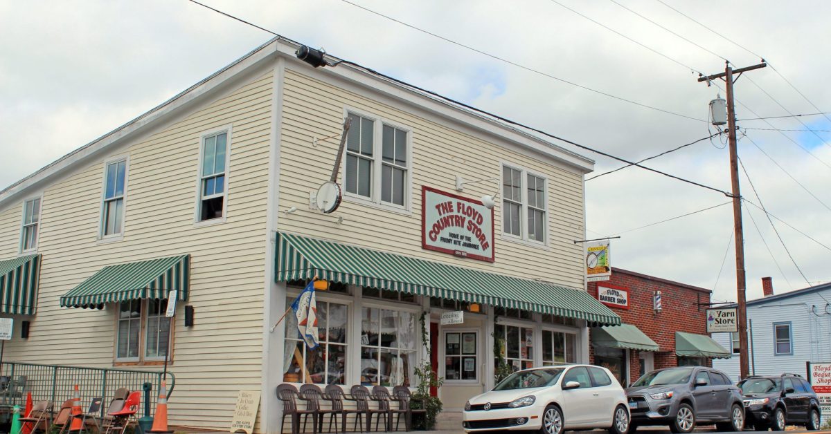 Floyd Country Store in Floyd most underrated city in VA