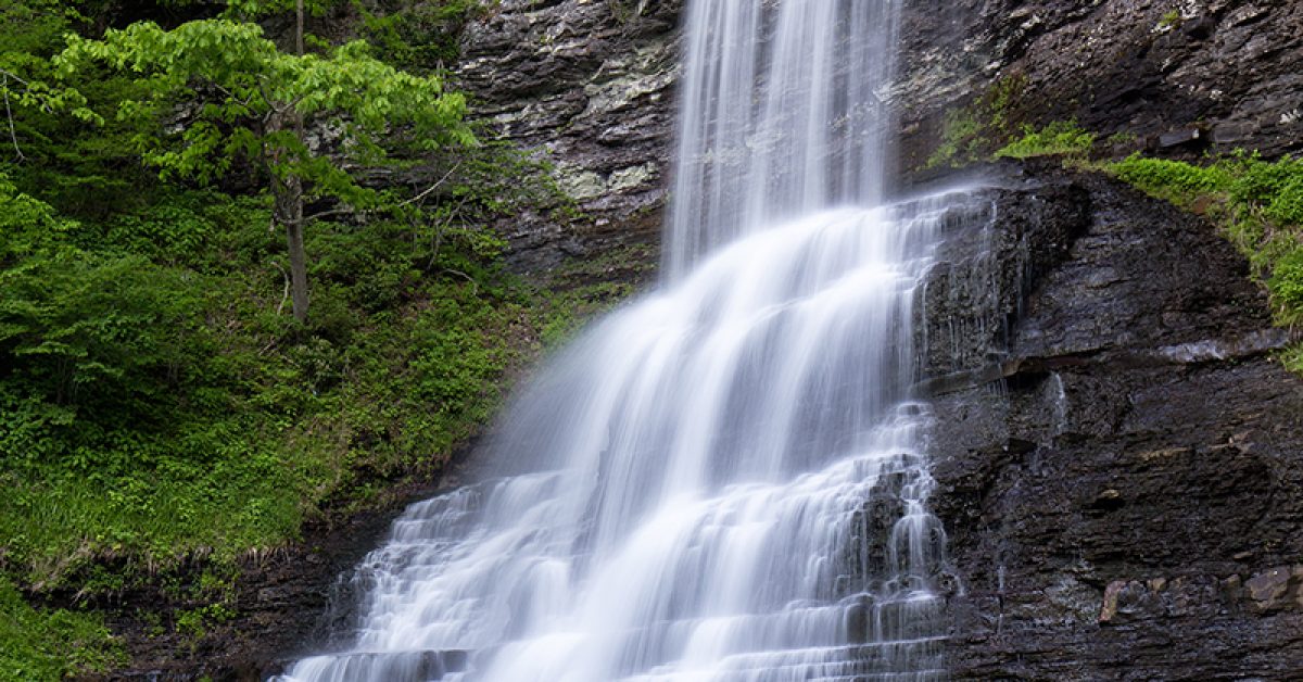 Cascade Falls in Giles County Virginia