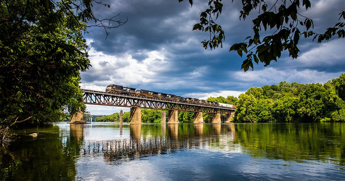 Norfolk Southern Train_Radford_New River Valley_VEDP Small