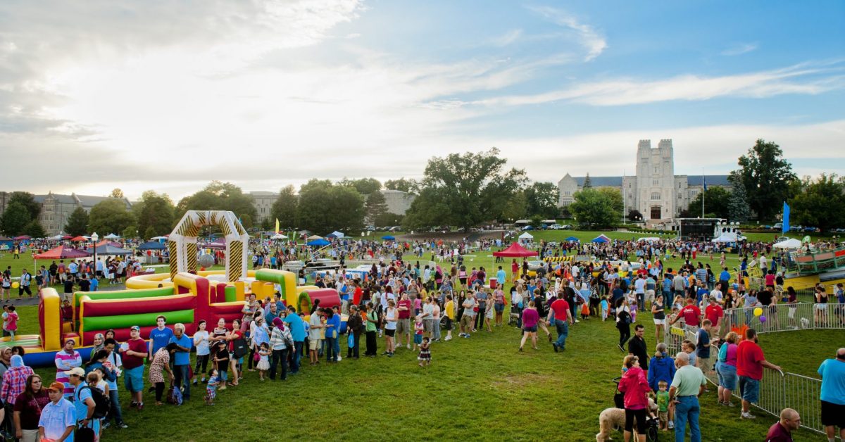 Gobbler Fest 2014 on the VT Drillfield