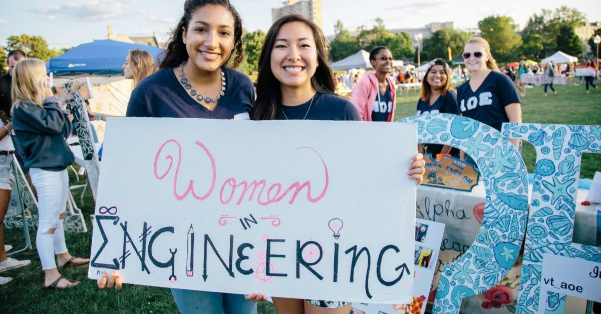 women engineering small